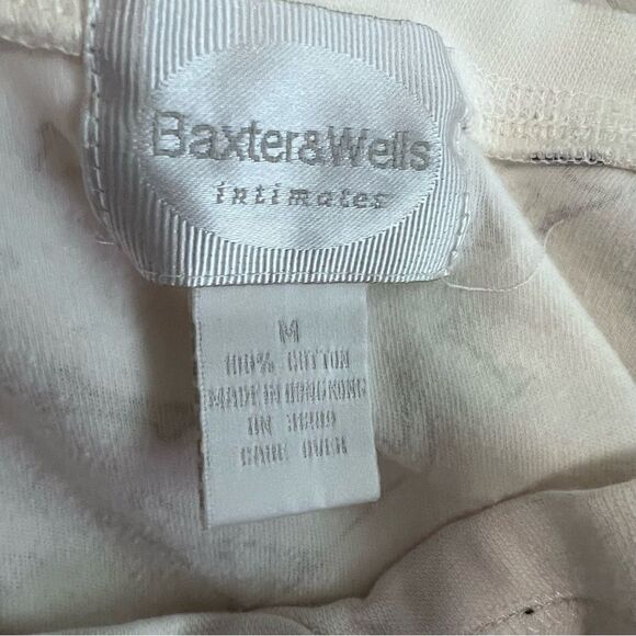 Baxter & Wells Vintage Dog/Bone Print Long Nightgown Size M - Picture 5 of 7